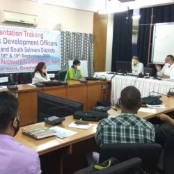 A two day orientation training programme for BDOs