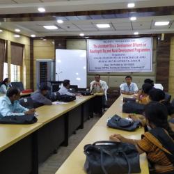 Training Programme on Panchayati Raj and Rural Development Programmes for Assistant BDOs