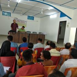 Daylong training programme on Gram Panchayat Development Plan at Lahorighat Dev Block,Morigaon dist.