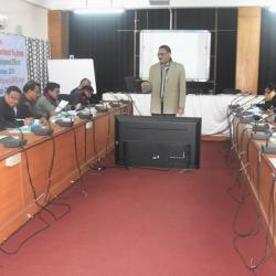 "Orientation training on rural development programmes and panchayati raj system" for newly promoted BDOs at SIPRD, HQ.