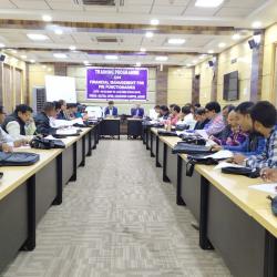 Training programme on Financial Management for PRI Functionaries 