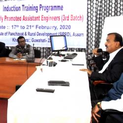 Induction Training Programme for newly promoted Assistant  Engineers ( 3rd Batch) at SIPRD, HQ