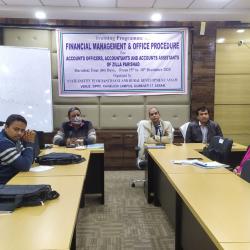 Training programme on Financial Management & Office Procedure