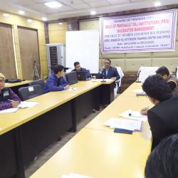 Training of Trainers on '  Role of Panchayat Raj Institutions (PRIS) In  Disaster management '