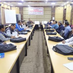training programme on GIS/MIS for Gaon Panchayat Secretaries